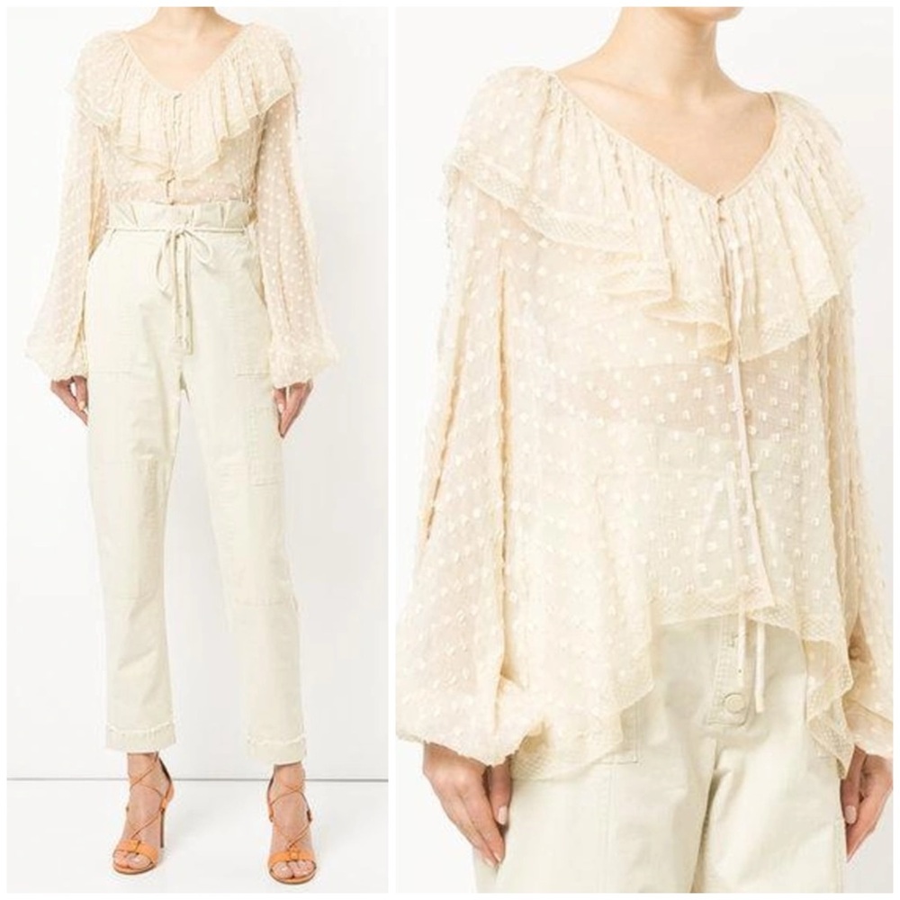 ALICE MCCALL Now That You Got It Blouse Sheer